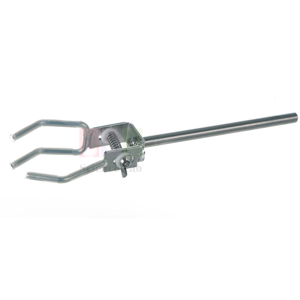 Retort Clamp Special 3-Prongs, 18/10-Stainless Steel